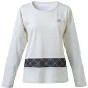 PURE LONG SLEEVE SHIRT BWP4577 BG00 Mサイズ [テニス シャツ レディース]