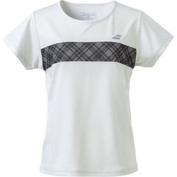 PURE SHORT SLEEVE SHIRT BWP4578 BG00 Mサイズ [テニス シャツ レディース]
