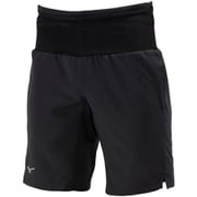 ランニングマルチポケットパンツハーフ J2MBA580 90 ブラック×ブラック Sサイズ [ランニングウェア ショートパンツ ユニセックス]