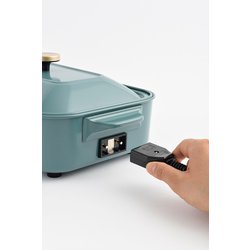 ☆BRUNO　コンパクトホットプレート　BOE021　ブルーグレー　角型　オマケ ヨドバシ.com - ブルーノ BRUNO コンパクトホットプレート 角型