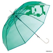 PT-TM01-001GR [Wpc. たまごっち×Wpc.っち スケルトン グリーン（みみっち） 雨傘 長傘 ビニール傘]