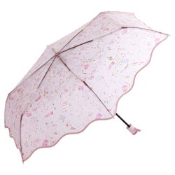Wpc. ペールストーンアンブレラ ミニ ピンク 雨傘 ビニール傘 折りたたみ傘 PT-0070-002PK