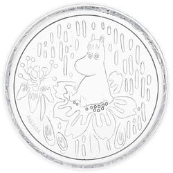 MOOMIN ARABIA（ムーミン アラビア） グラスウェアコレクション 皿 プレート 15.5cm クリア 国内正規品 1070990