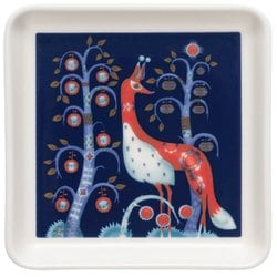 タイカ スクエアプレート 皿 12×12cm ブルー 国内正規品 1070927