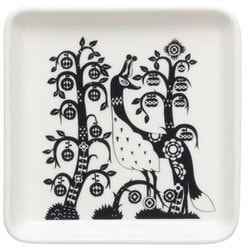 タイカ スクエアプレート 皿 12×12cm ブラック 国内正規品 1070928