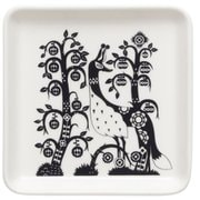 タイカ スクエアプレート 皿 12×12cm ブラック 国内正規品 1070928
