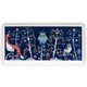 タイカ レクタングラー プレート 皿 12×24cm ブルー 国内正規品 1070931