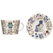 1075820 [タイカ ティーカップ＆ソーサー 約300ml ホワイト 国内正規品]