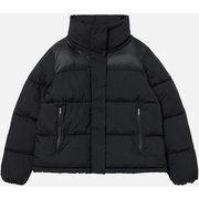 撥水 インサレーションキルティングジャケット AIW24WOUI013 ZBFBB66 004 NOIR A サイズ36(Sサイズ) [アウトドア 中綿ウェア レディース]