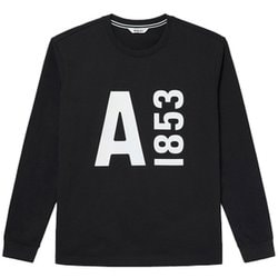 【EC限定】オーガニックコットンロングスリーブTシャツ AAW24MTSH013 ZTHBH96 001 ノワール Sサイズ [アウトドア カットソー ユニセックス]