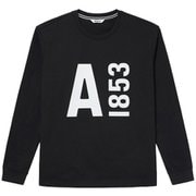 【EC限定】オーガニックコットンロングスリーブTシャツ AAW24MTSH013 ZTHBH96 001 ノワール Sサイズ [アウトドア カットソー ユニセックス]