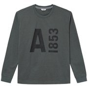【EC限定】オーガニックコットンロングスリーブTシャツ AAW24MTSH013 ZTHBH96 002 アーバン Mサイズ [アウトドア カットソー ユニセックス]