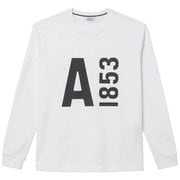【EC限定】オーガニックコットンロングスリーブTシャツ AAW24MTSH013 ZTHBH96 003 ブランエーグル Mサイズ [アウトドア カットソー ユニセックス]