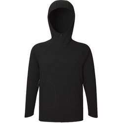 メリノウールフーディ Merino Wool Hoodie 011085 ブラック Lサイズ [アウトドア フーディー メンズ]