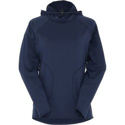 ウィメンズヘキサゴンフリースフーディ Women's Hexagon Fleece Hoodie 011090 ブラックアイリス Lサイズ [アウトドア フーディー レディース]