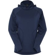 ウィメンズヘキサゴンフリースフーディ Women's Hexagon Fleece Hoodie 011090 ブラックアイリス Lサイズ [アウトドア フーディー レディース]