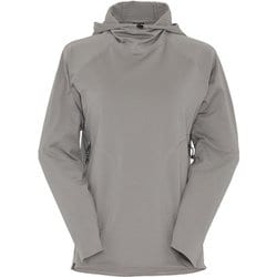 ウィメンズヘキサゴンフリースフーディ Women's Hexagon Fleece Hoodie 011090 ムーンミスト Sサイズ [アウトドア フーディー レディース]