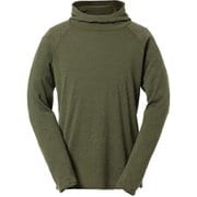 メリノウールロングスリーブフーディ Merino Wool LS Hoodie 011092 ライフルグリーン Mサイズ [アウトドア フーディー メンズ]