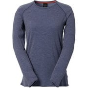 ウィメンズメリノウールロングスリーブティー Women's Merino Wool LS Tee 011096 インディアインク XLサイズ [アウトドア カットソー レディース]