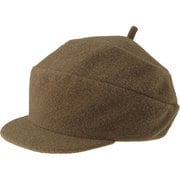 ウールキャスケット 013075 O01 オリーブ Lサイズ [キャップ]