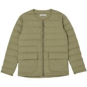 ストレッチのダウンカーディガン 021076 キクジン サイズ五(XL) [アウトドア ダウンウェア ユニセックス]
