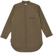 アクティブインサレーションのロングシャツ 021086 O22 オリーブネズミ サイズ四(L) [アウトドア 中綿ウェア ユニセックス]