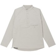 ソフトシェルフリースのプルオーバーシャツ 021088 H26 ハイジロ サイズ二(S) [アウトドア シャツ ユニセックス]