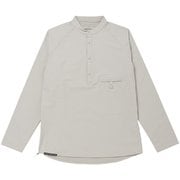 ソフトシェルフリースのプルオーバーシャツ 021088 H26 ハイジロ サイズ三(M) [アウトドア シャツ ユニセックス]
