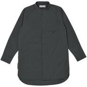 ソフトシェルのロングシャツ 021089 K23 ケシズミイロ サイズ三(M) [アウトドア シャツ ユニセックス]