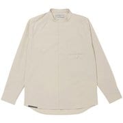 ソフトシェルのバンドカラーシャツ ユニセックス シャツ ハイジロ(H26) サイズ二(Sサイズ) 021091
