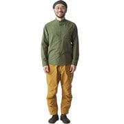 ヴィンテージナイロンのパンツ 022031 K43 カラシイロ サイズ三(M) [アウトドア ロングパンツ ユニセックス]