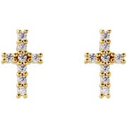Honesty Vera Gold CZ-VR-WH-YG [ランニング アクセサリ ピアス]
