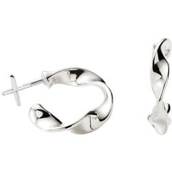 Embrace Wavy Silver HP-WV-SV [ランニング アクセサリ ピアス]