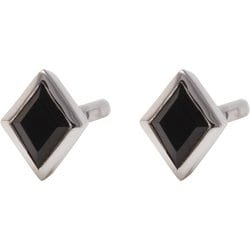 Amity Onyx Silver AM-ON-SV [ランニング アクセサリ ピアス]