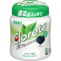 クロレッツ炭フレッシュフレッシュミントボトル 112g