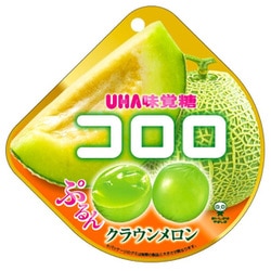 Amazon.co.jp: UHA味覚糖 コロロ クラウンメロン 40g×6袋 : 食品