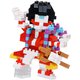 NBC_391 nanoblock（ナノブロック） 歌舞伎役者 [ブロック玩具]