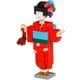 NBC_358R nanoblock（ナノブロック） 和服女子 [ブロック玩具]