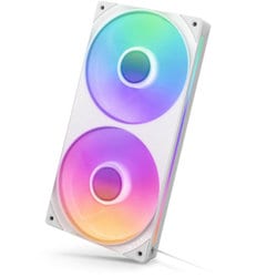 ケースファン シングルフレーム F240 RGB CORE 240mm 2400RPM ホワイト RF-U24HF-W1