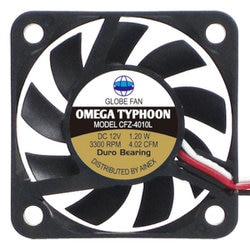 OMEGA TYPHOON 40mm 薄型究極静音タイプ CFZ-4010LB