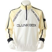 CL5STY53 20 [ゴルフジャケット メンズ フルダルハーフジップジャケット XXLサイズ イエロー]