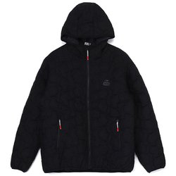 ブービーステッチパテッドフーディ Booby Stitch Padded Hoodie CH04-1415 K001 Black Lサイズ [アウトドア 中綿ウェア メンズ]
