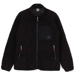 ブービーステッチフリースジャケット Booby Stitch Fleece Jacket CH04-1417 K001 Black XLサイズ [アウトドア フリース メンズ]