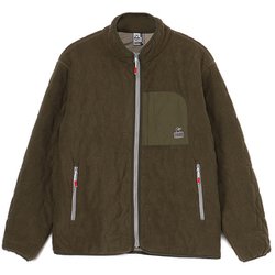 ブービーステッチフリースジャケット Booby Stitch Fleece Jacket CH04-1417 M032 Olive Mサイズ [アウトドア フリース メンズ]