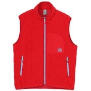 ブービーステッチフリースベスト Booby Stitch Fleece Vest CH04-1418 R001 Red XLサイズ [アウトドア ベスト メンズ]