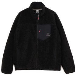 ボンディングフリースジャケット Bonding Fleece Jacket CH04-1434 K001 Black Lサイズ [アウトドア フリース メンズ]