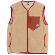 ボンディングフリースノーカラーベスト Bonding Fleece No Collar Vest CH14-1433 B001 Beige WLサイズ [アウトドア ベスト レディース]