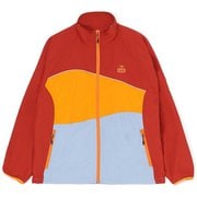 チャムリースポーツジップアップジャケット Chumley Sports Zip Up Jacket CH04-1412 R131 Rust/Sax XLサイズ [ウインドブレーカー メンズ]