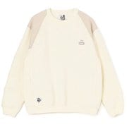 マイトンパネルクルートップ Myton Panel Crew Top CH00-1459 W001 White Mサイズ [アウトドア スウェット メンズ]
