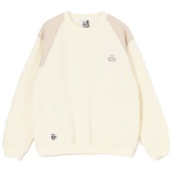 マイトン パネル クルー トップ Myton Panel Crew Top CH10-1459 W001 White WMサイズ [アウトドア スウェット レディース]